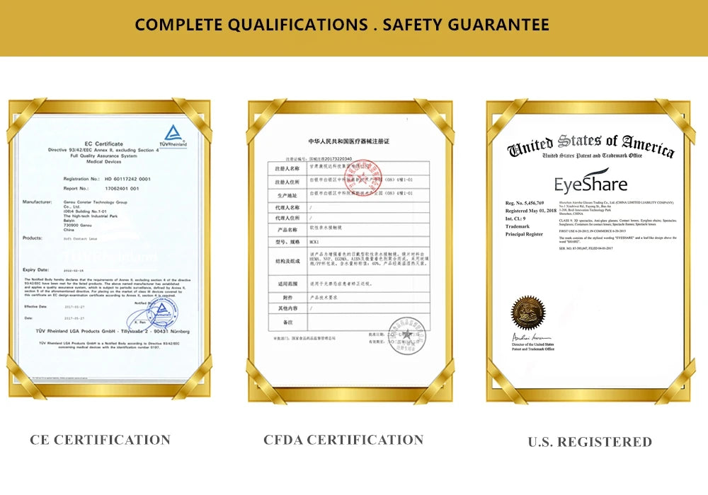 Soczewki PREMIUM. Perfekcyjna jakość wykonania, Dodają twoim pięknym oczom jeszcze więcej blasku